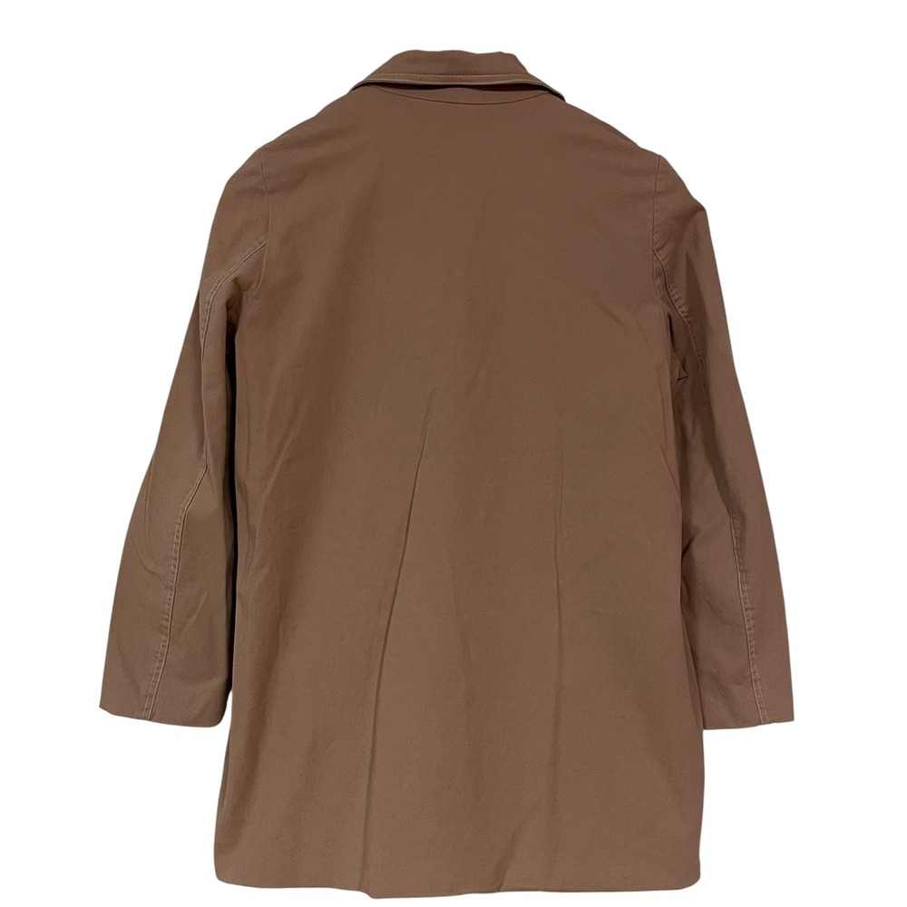 Sundance Womens Fielding Double Breasted Pea Coat Tan Boho Chic Academia Work L - Picture 8 of 14